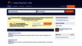 What Getsalesengineerjobs.com website looked like in 2020 (3 years ago)