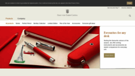 What Graf-von-faber-castell.com website looked like in 2020 (3 years ago)