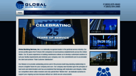 What Globalbuildingservices.com website looked like in 2020 (3 years ago)