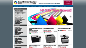 What Greatprinterdeals.com website looked like in 2020 (3 years ago)