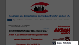 What Gl-frankfurt.de website looked like in 2020 (3 years ago)