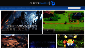 What Glaciergaming.co.uk website looked like in 2020 (3 years ago)