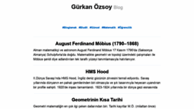 What Gurkanozsoy.com website looked like in 2020 (3 years ago)