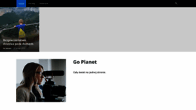 What Goplanet.pl website looked like in 2020 (3 years ago)