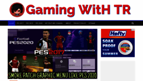 What Gamingwithtr.com website looked like in 2020 (3 years ago)