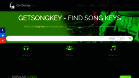 What Getsongkey.com website looked like in 2020 (3 years ago)