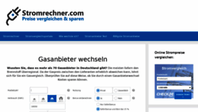 What Gaspreisvergleich-online.com website looked like in 2020 (3 years ago)