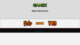 What Gamex.com website looked like in 2020 (3 years ago)
