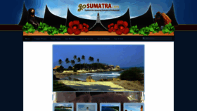 What Gosumatra.com website looked like in 2020 (3 years ago)