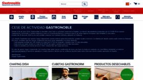 What Gastronoble.es website looked like in 2020 (3 years ago)