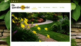 What Gardenoutletnc.com website looked like in 2020 (3 years ago)