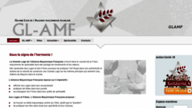 What Gl-amf.org website looked like in 2020 (3 years ago)