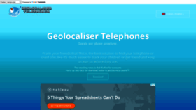 What Geolocalisertelephones.com website looked like in 2020 (3 years ago)