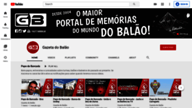 What Gazetadobalao.com.br website looked like in 2020 (3 years ago)