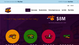 What Guyana-lottery.com website looked like in 2020 (3 years ago)