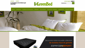 What Greenbed.fr website looked like in 2020 (3 years ago)