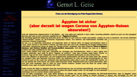 What Glgeise.de website looked like in 2020 (3 years ago)
