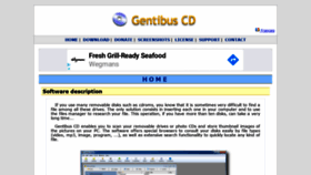 What Gentibus.com website looked like in 2020 (3 years ago)