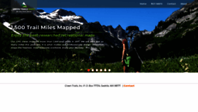 What Greentrailsmaps.com website looked like in 2020 (3 years ago)
