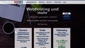 What Goneo.de website looked like in 2020 (3 years ago)