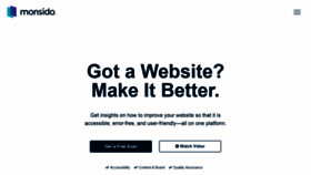 What Go.monsido.com website looked like in 2020 (3 years ago)