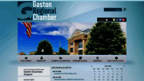 What Gastonchamber.com website looked like in 2020 (3 years ago)
