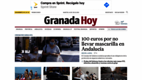 What Granadahoy.com website looked like in 2020 (3 years ago)