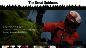 What Greatoutdoorsvermont.com website looked like in 2020 (3 years ago)