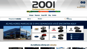 What Grupo2001.com.br website looked like in 2020 (3 years ago)