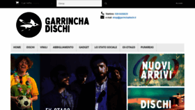 What Garrinchadischi.it website looked like in 2020 (3 years ago)