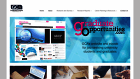 What Graduatecareers.com.au website looked like in 2020 (3 years ago)