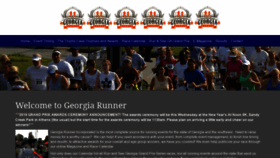 What Georgiarunner.com website looked like in 2020 (3 years ago)