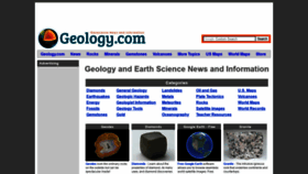 What Geology.com website looked like in 2020 (3 years ago)