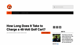 What Golfcartgo.com website looked like in 2020 (3 years ago)