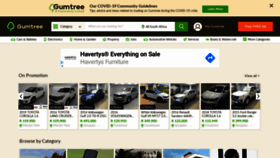 What Gumtree.co.za website looked like in 2020 (3 years ago)