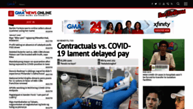 What Gmanews.tv website looked like in 2020 (3 years ago)