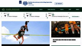 What Goseawolves.com website looked like in 2020 (3 years ago)