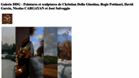 What Galerieddg.fr website looked like in 2020 (3 years ago)