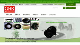 What Greenbikekit.com website looked like in 2020 (3 years ago)