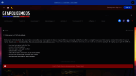 What Gtapolicemods.com website looked like in 2020 (3 years ago)