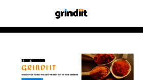 What Grindiit.com website looked like in 2020 (3 years ago)