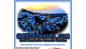 What Greecetravel.com website looked like in 2020 (4 years ago)