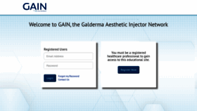 What Gainhcp.com website looked like in 2020 (3 years ago)