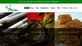What Greenflamingodispensary.com website looked like in 2020 (3 years ago)