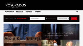 What Guiadeposgrados.mx website looked like in 2020 (5 years ago)