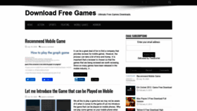 What Gamedownloadblog.com website looked like in 2020 (3 years ago)