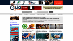 What Guiadebrindes.com.br website looked like in 2020 (3 years ago)