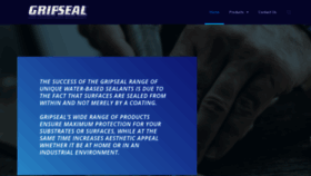 What Gripseal.co.za website looked like in 2020 (3 years ago)