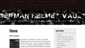 What Germanhelmetvault.com website looked like in 2020 (3 years ago)