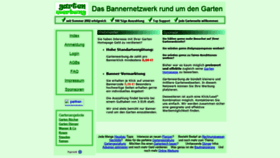 What Gartenwerbung.de website looked like in 2020 (3 years ago)